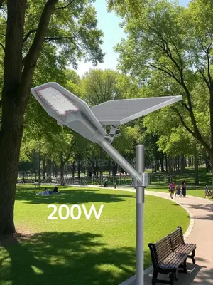 200w Hometech Solar Street Light