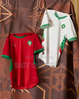 Morocco National Football Team's 2024/25 Home and Away Kits
