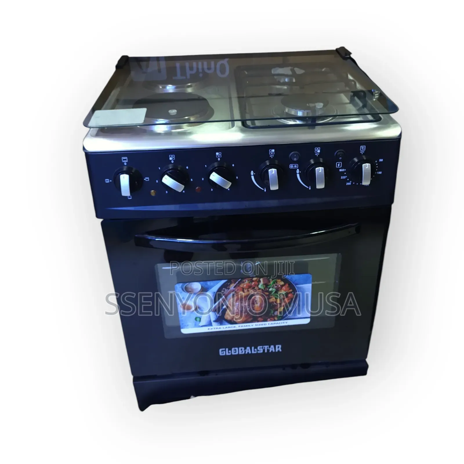 Globalstar 60x60cm 2+2 Free Standing Gas Cooking Range Oven
