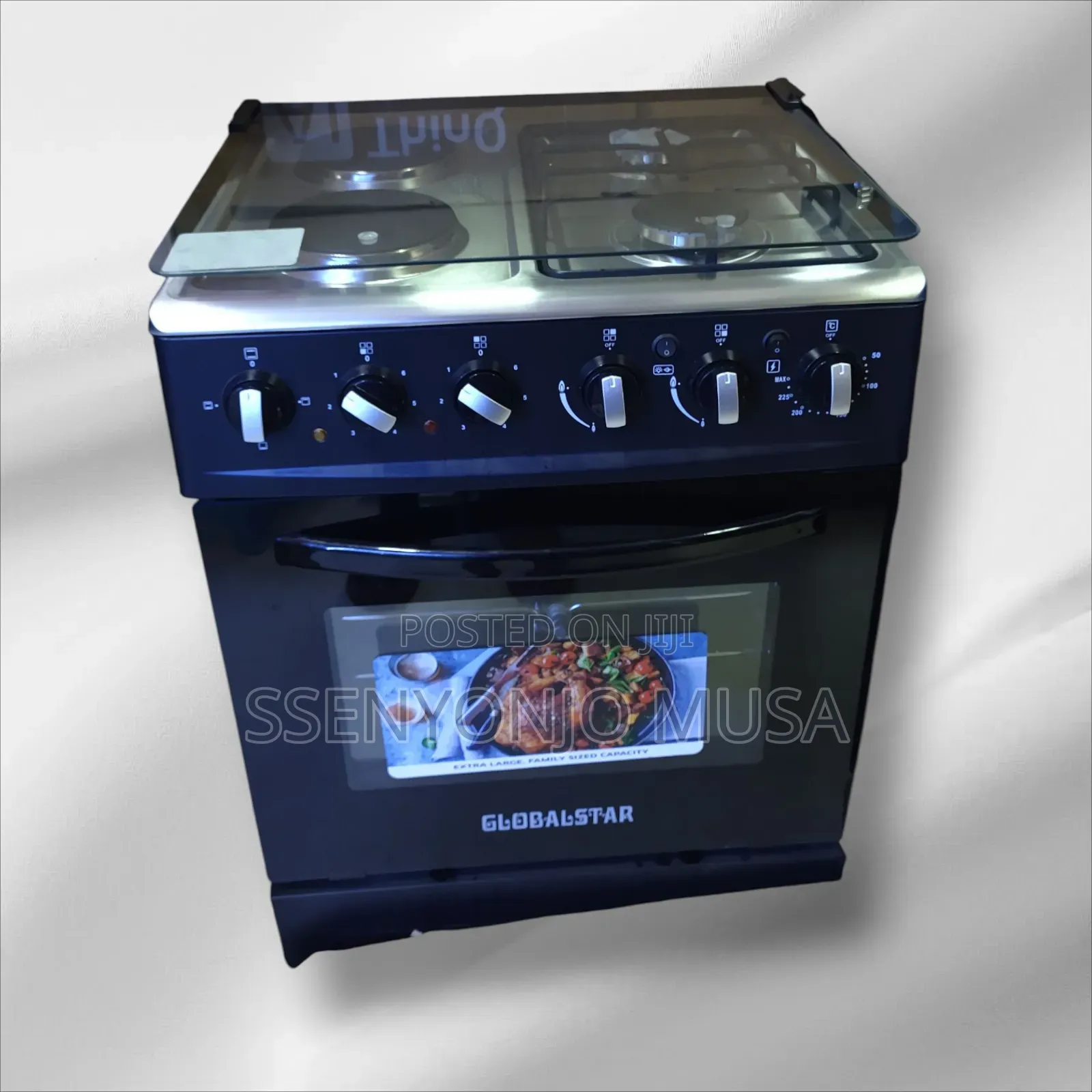 Globalstar 60x60cm 2+2 Free Standing Gas Cooking Range Oven
