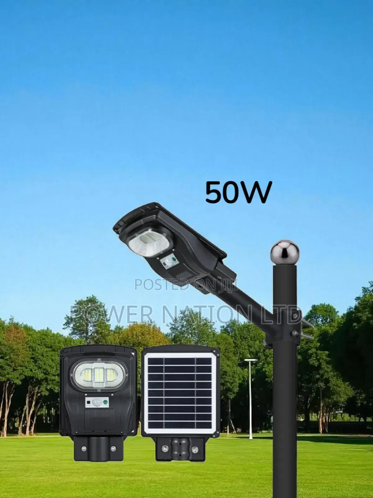 50w Hometech Solar Street Light