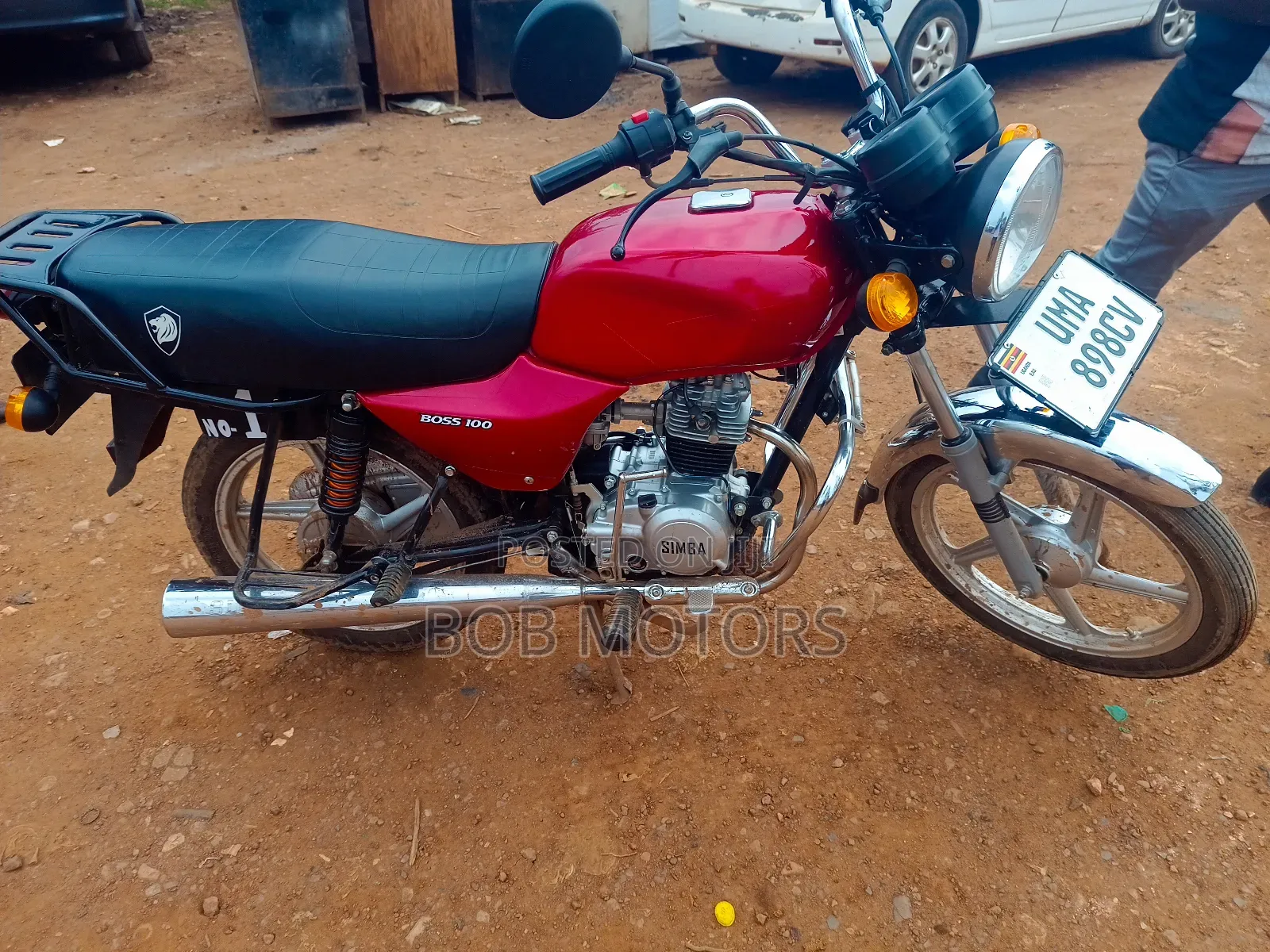 Bajaj Boxer 100 2024 Red