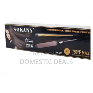 Sokany Electric Hair Straightener Sk-916