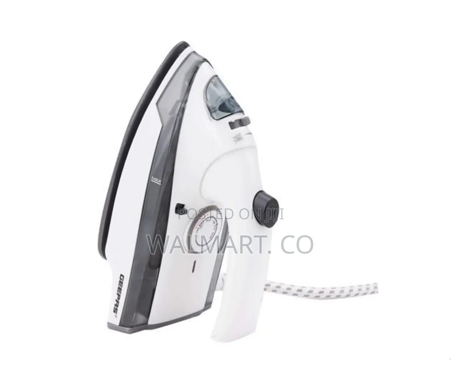 Geepas 800w Dry Iron With Foldable Handle