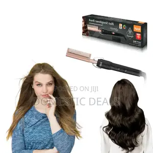 Raf Electric Hot Comb Hair Straightener
