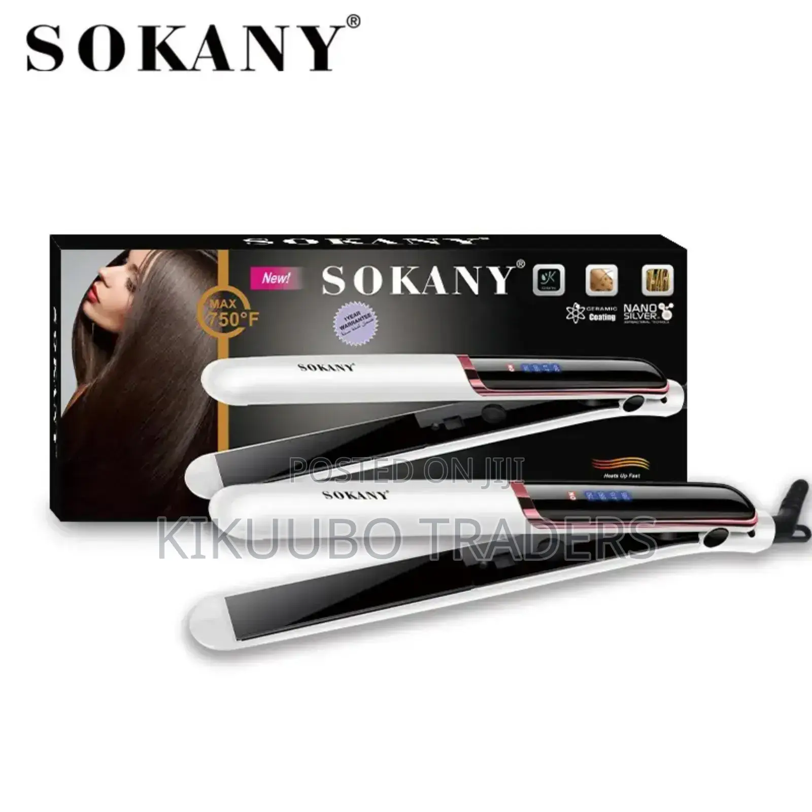 Sokany Hair Straightener Flat Iron