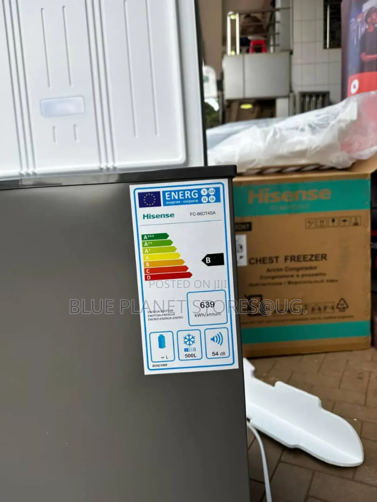 Hisense 660litres Double Door Deep Freezers \\ Fc-66dt4sa.