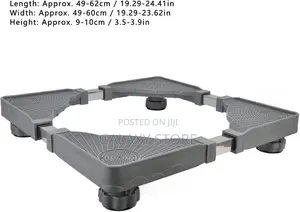 Flexible Fridge and Washing Machine Stand Base