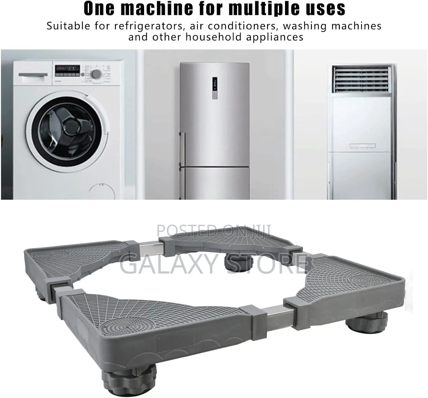 Flexible Fridge and Washing Machine Stand Base