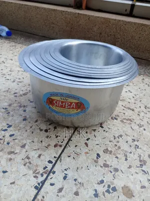 8pc Set of Simba Brand Aluminum Saucepans.