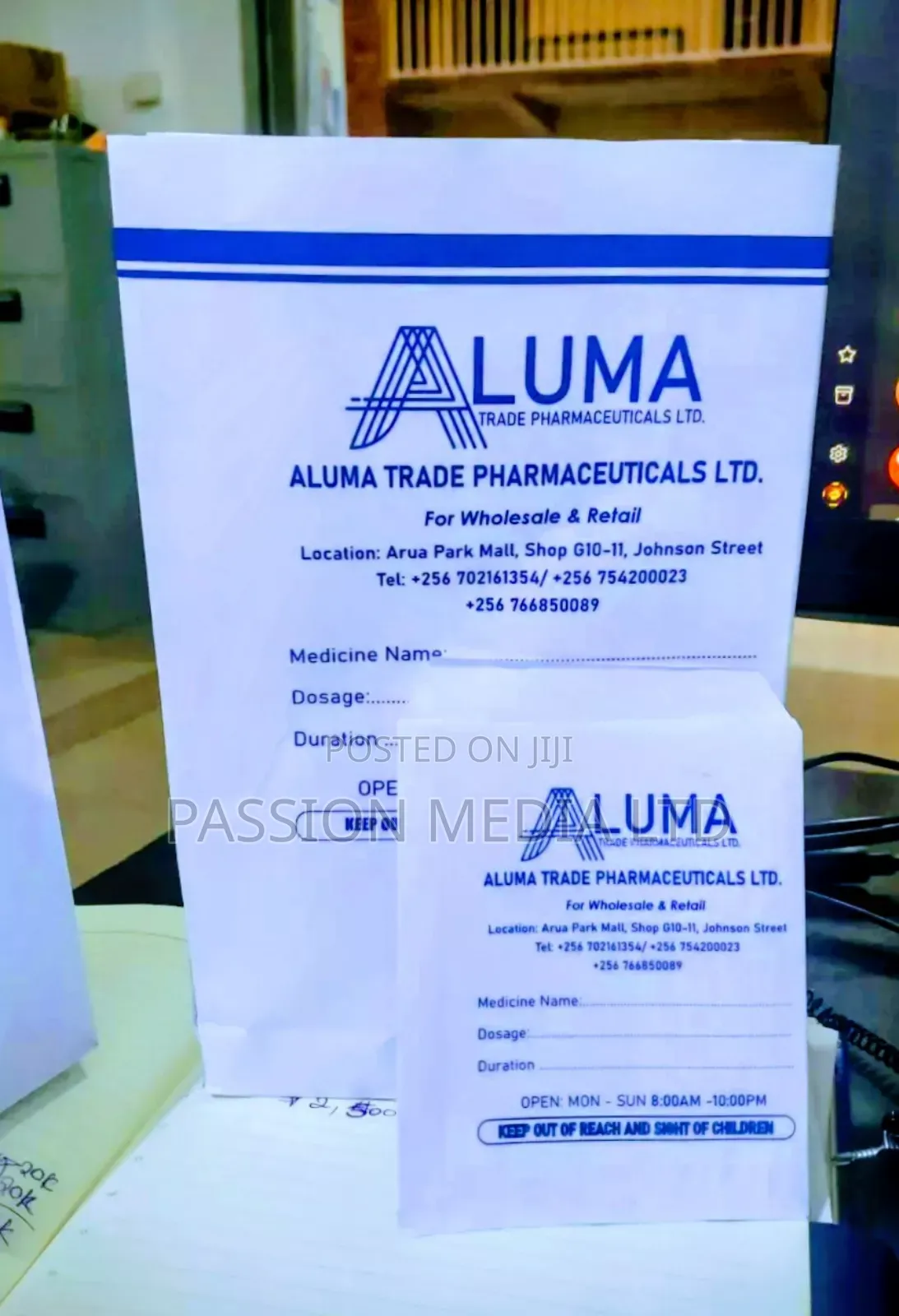Aluma Medical Pharmacy Envelopes