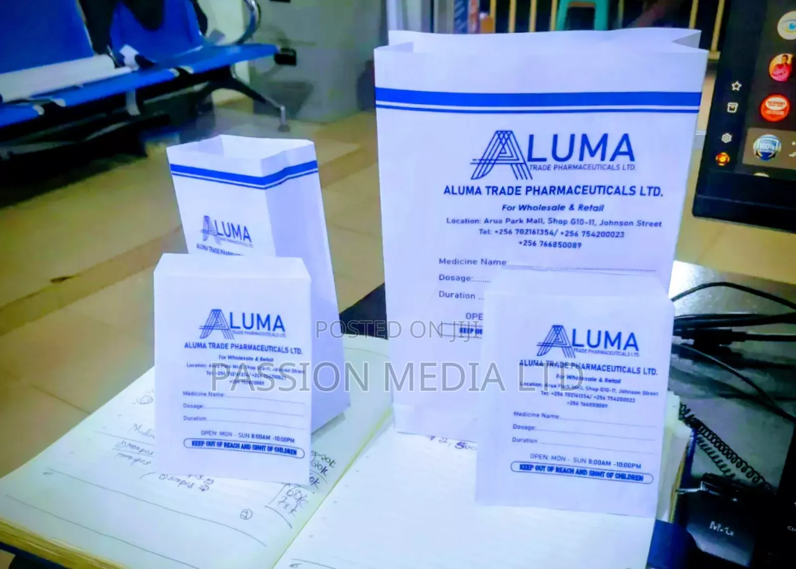 Aluma Medical Pharmacy Envelopes