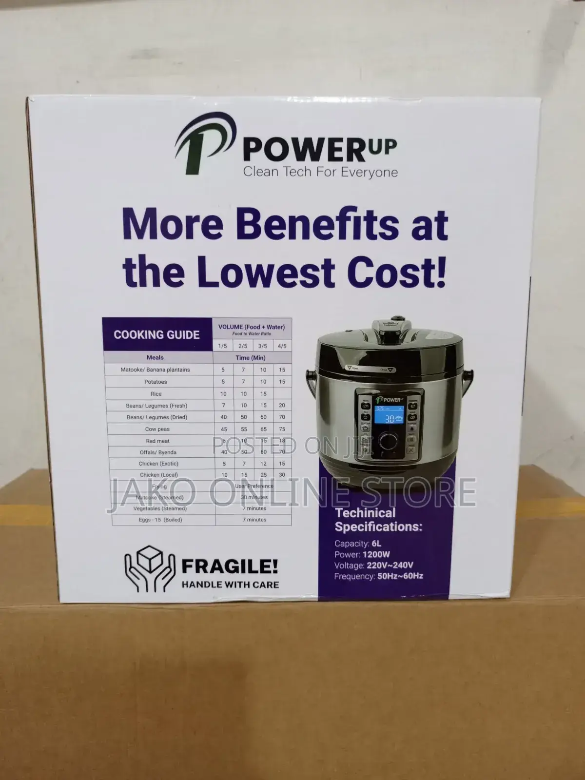 Powerup Smart Electric Pressure Cooker.
