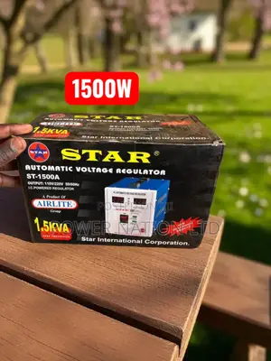 1500w Stabilizer or Automatic Voltage Regulator Hometech