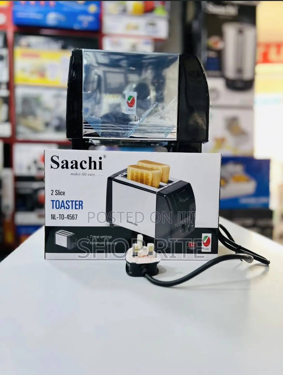 Saachi 2 Slice Toaster