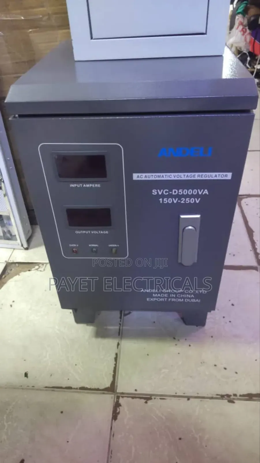 5000watts Voltage Regulator for Andeli