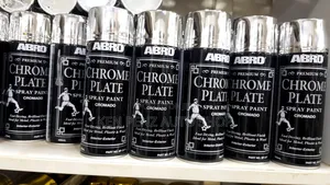 Abro Car Premium Chrome Plate Spray Paint