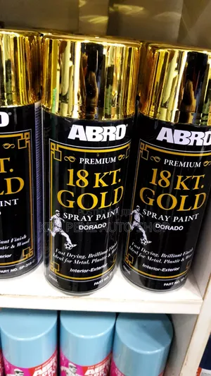 Abro Car Premium 18kt.Gold Spray Paint