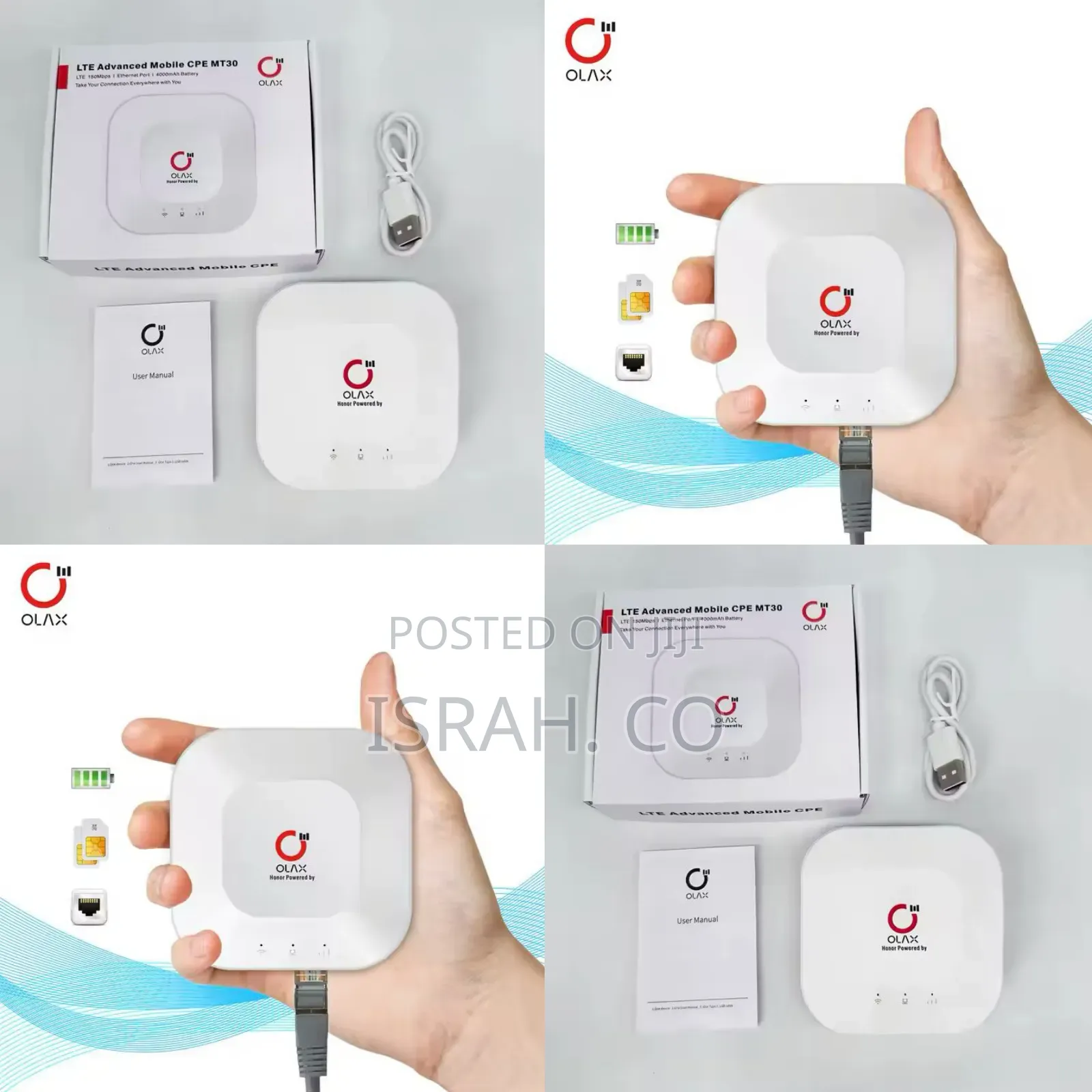 Olax 4000mah Lte Advanced Mobile Wifi .