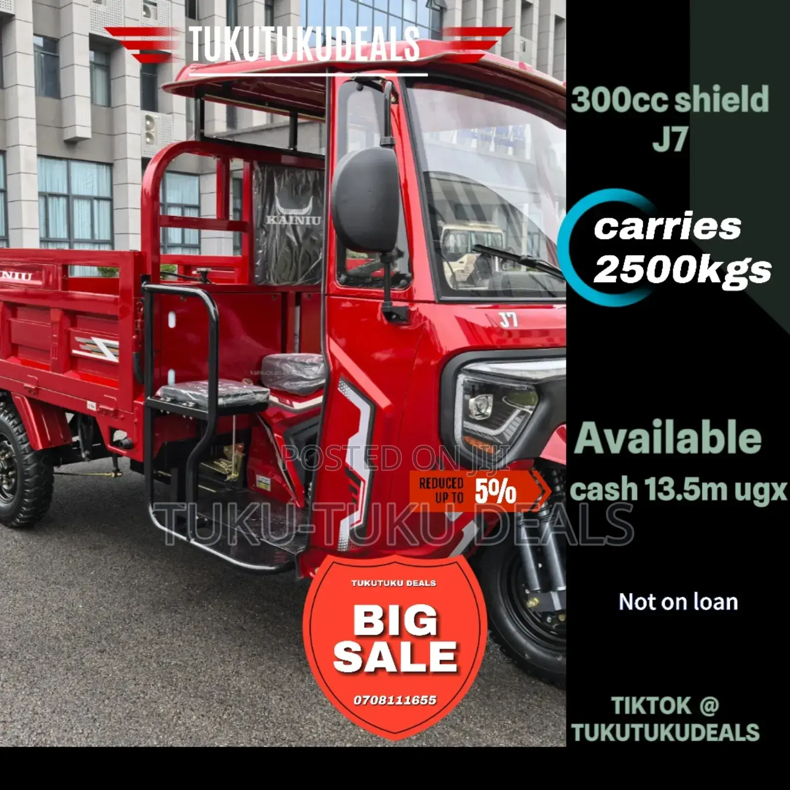 New Tricycle 2025 Red