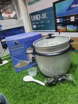 Simbaland Drum Rice Cookers 3.0l - Silver & Black