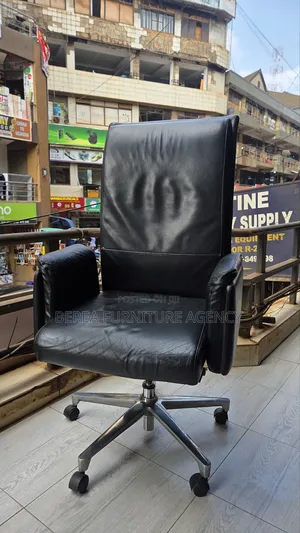 Orginal Black Authentic Leather Office Chair