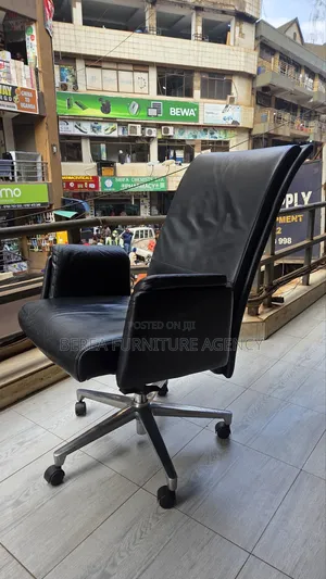 Orginal Black Authentic Leather Office Chair