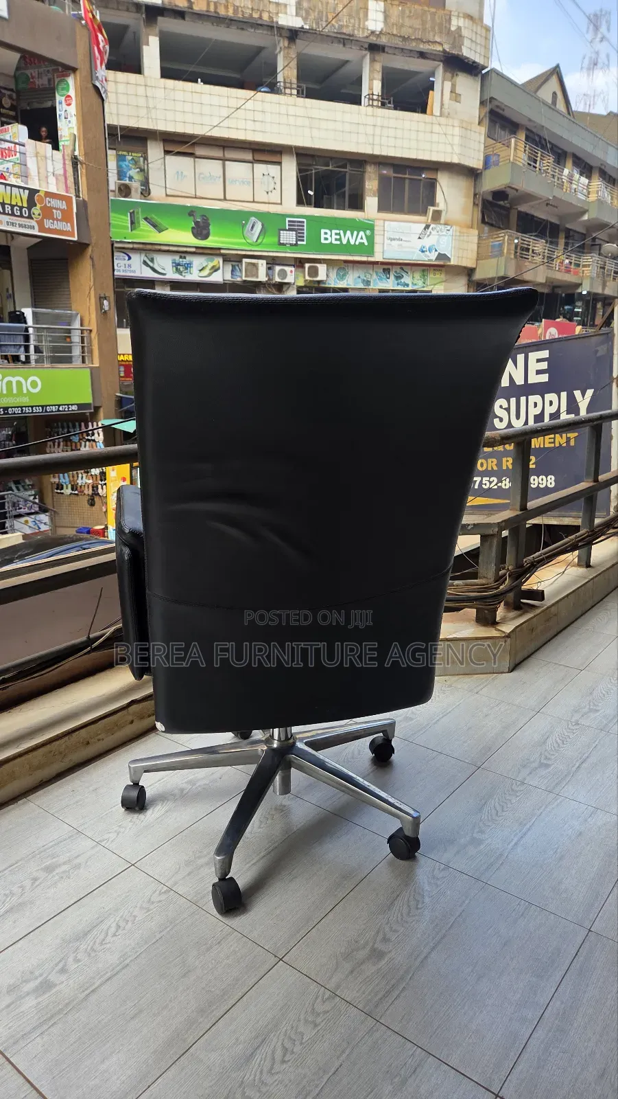 Orginal Black Authentic Leather Office Chair