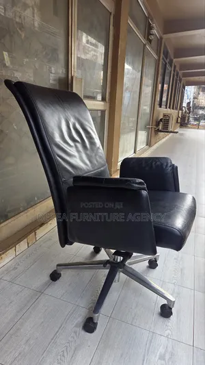 Orginal Black Authentic Leather Office Chair