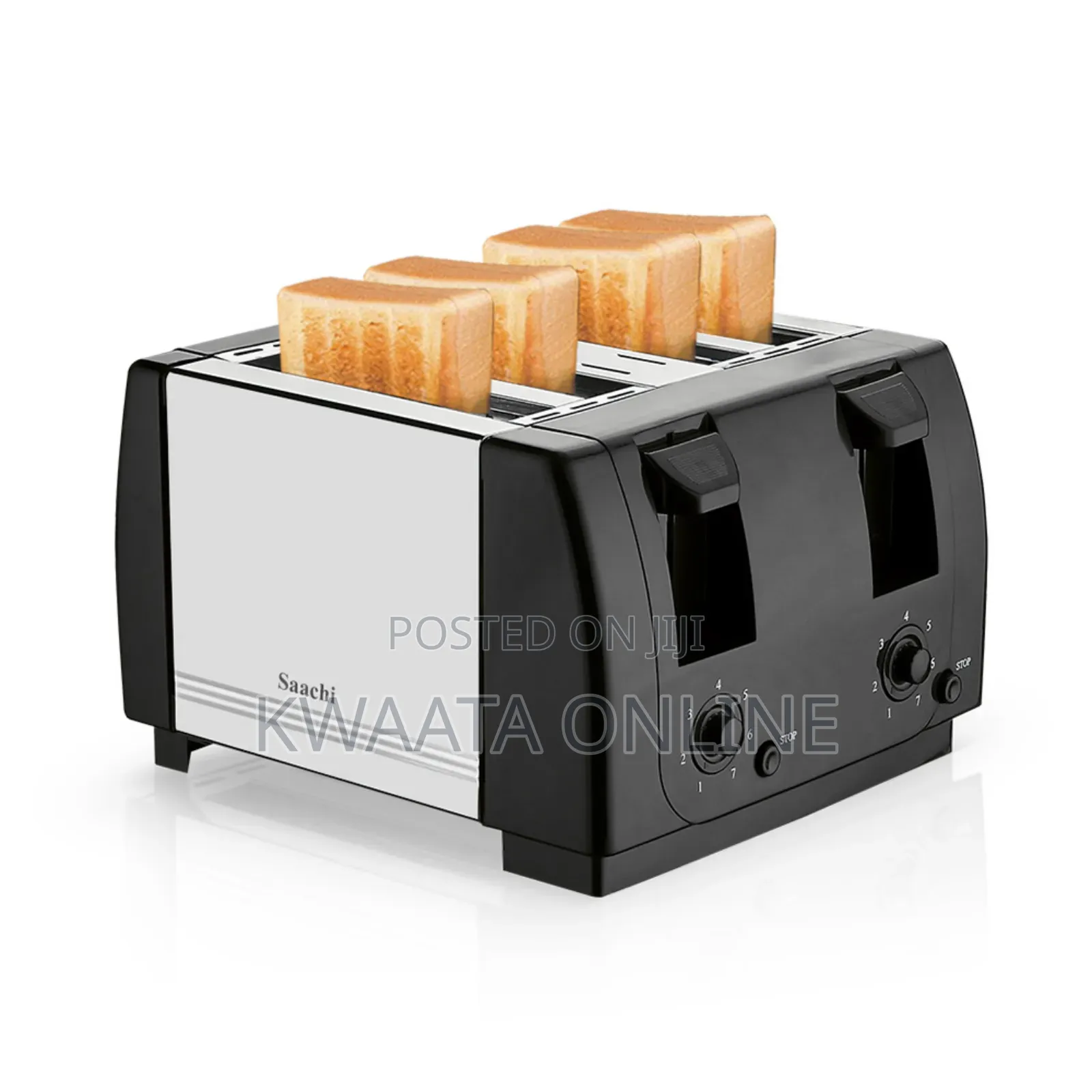 Saachi 4 Slice Pieces Toaster Nl-to-4564-Bk