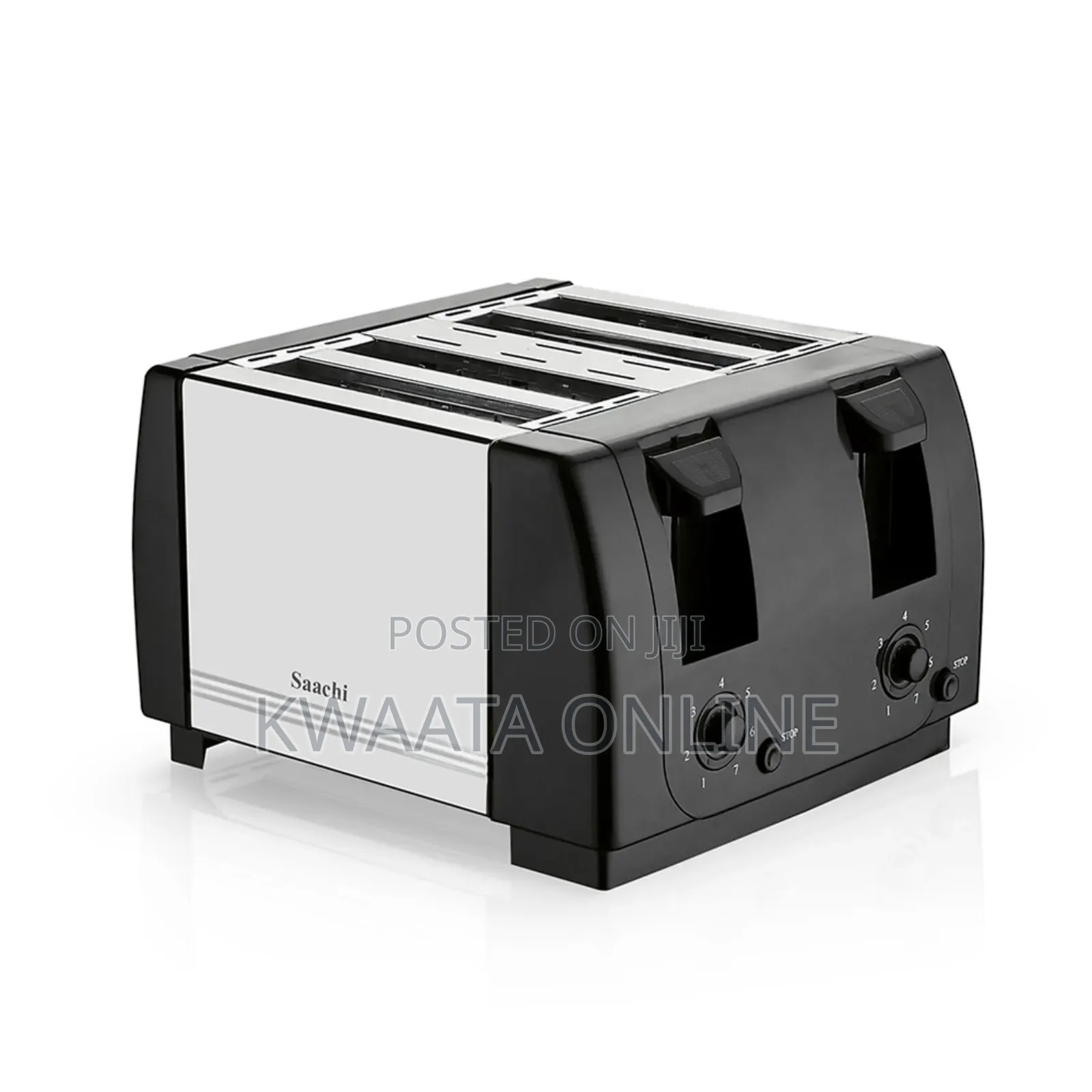 Saachi 4 Slice Pieces Toaster Nl-to-4564-Bk