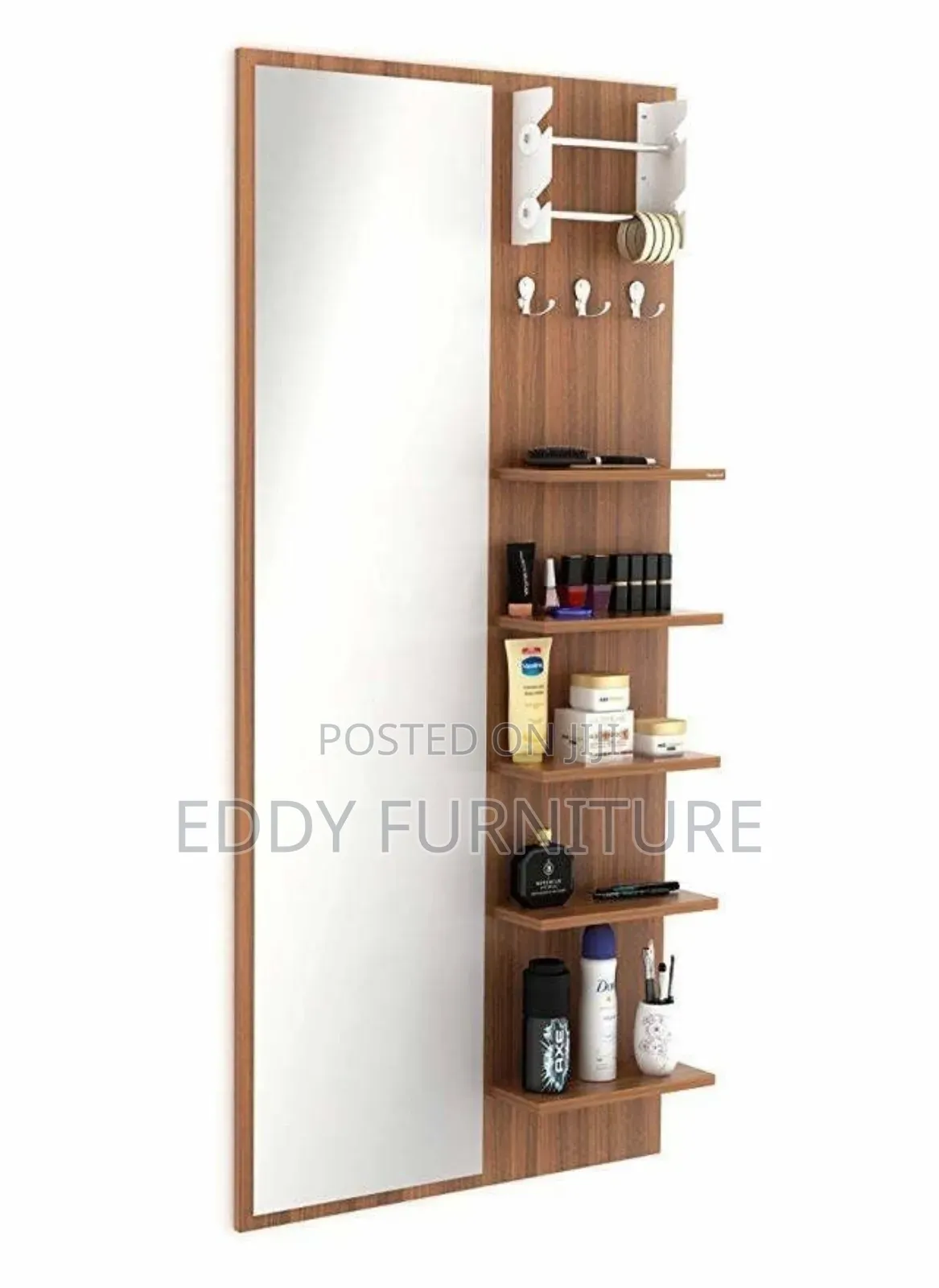 Dressing Mirror and Shelves