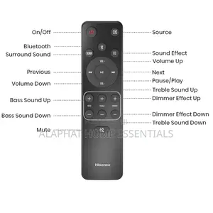 Hisense Hs2100 Sound Bar