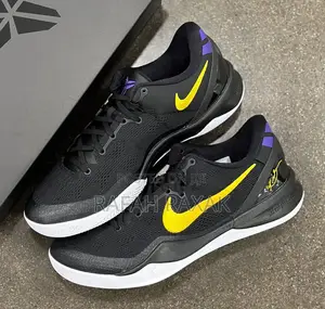 Original Nike Kobe 8 Protro Gs “Lakers Away” Basketball Sneakers