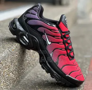 Original Red/Black Nike Tn Air Max Plus “Deadpool” Sneakers