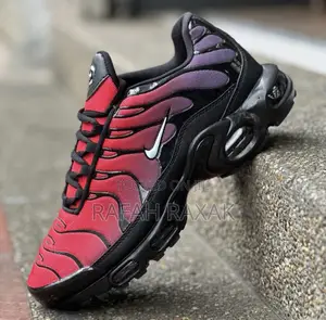 Original Red/Black Nike Tn Air Max Plus “Deadpool” Sneakers