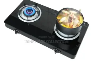 SPJ 2 Burner Glass Gas Stove