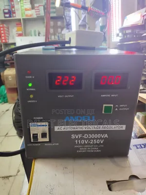 SVF-3000-D Va/Watts Digital High Voltage Regulator
