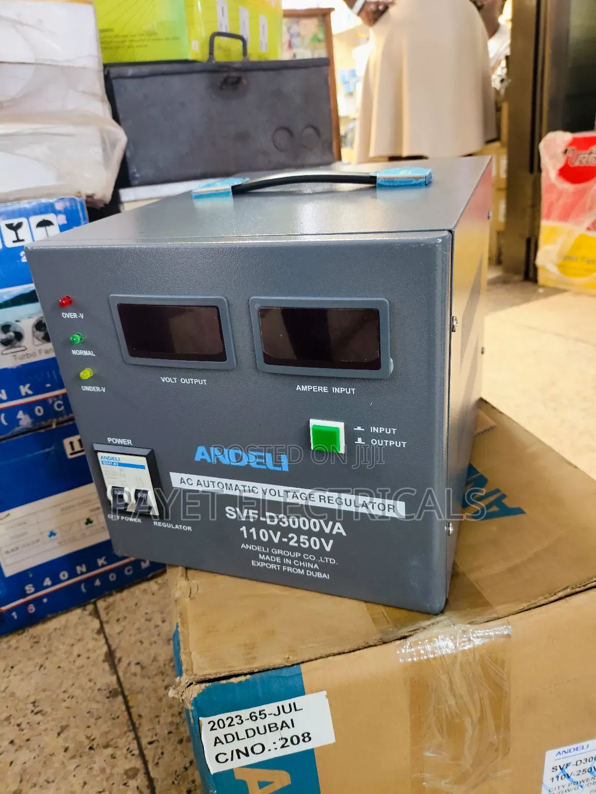 SVF-3000-D Va/Watts Digital High Voltage Regulator