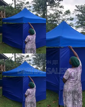 Foldable Blue Camping Tent