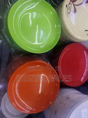 Partition Melamine Plate 12 Pieces