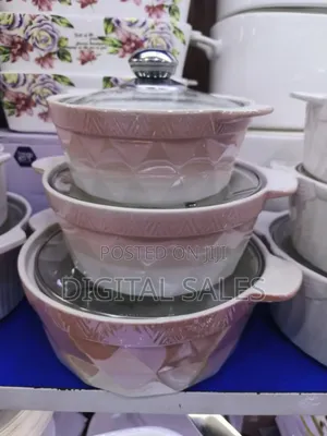 3pcs Casserole Serving Dishes