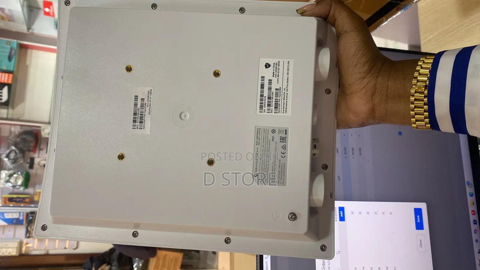 Grandstream Outdoor Accesspoint Gwn7660elr
