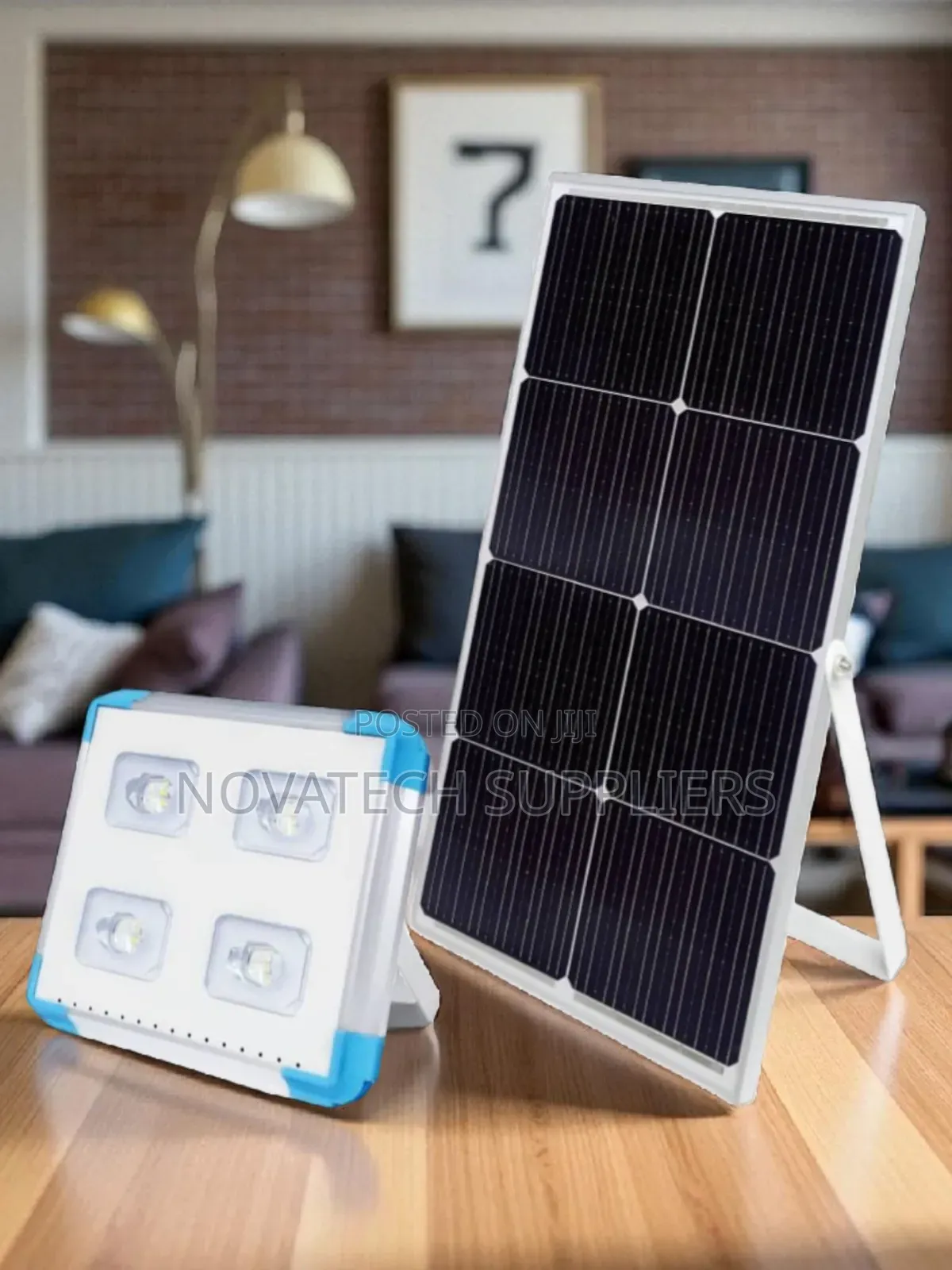 New Cworth 60w Solar Flood Light - High Lumen