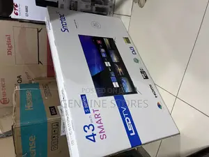 Smartec 43” Frameless Smart Tv With Inbuilt Free Channels.