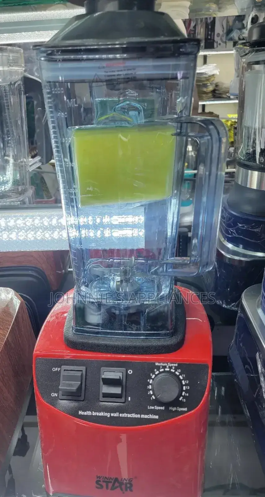 Winning Star Commercial Blender 2l