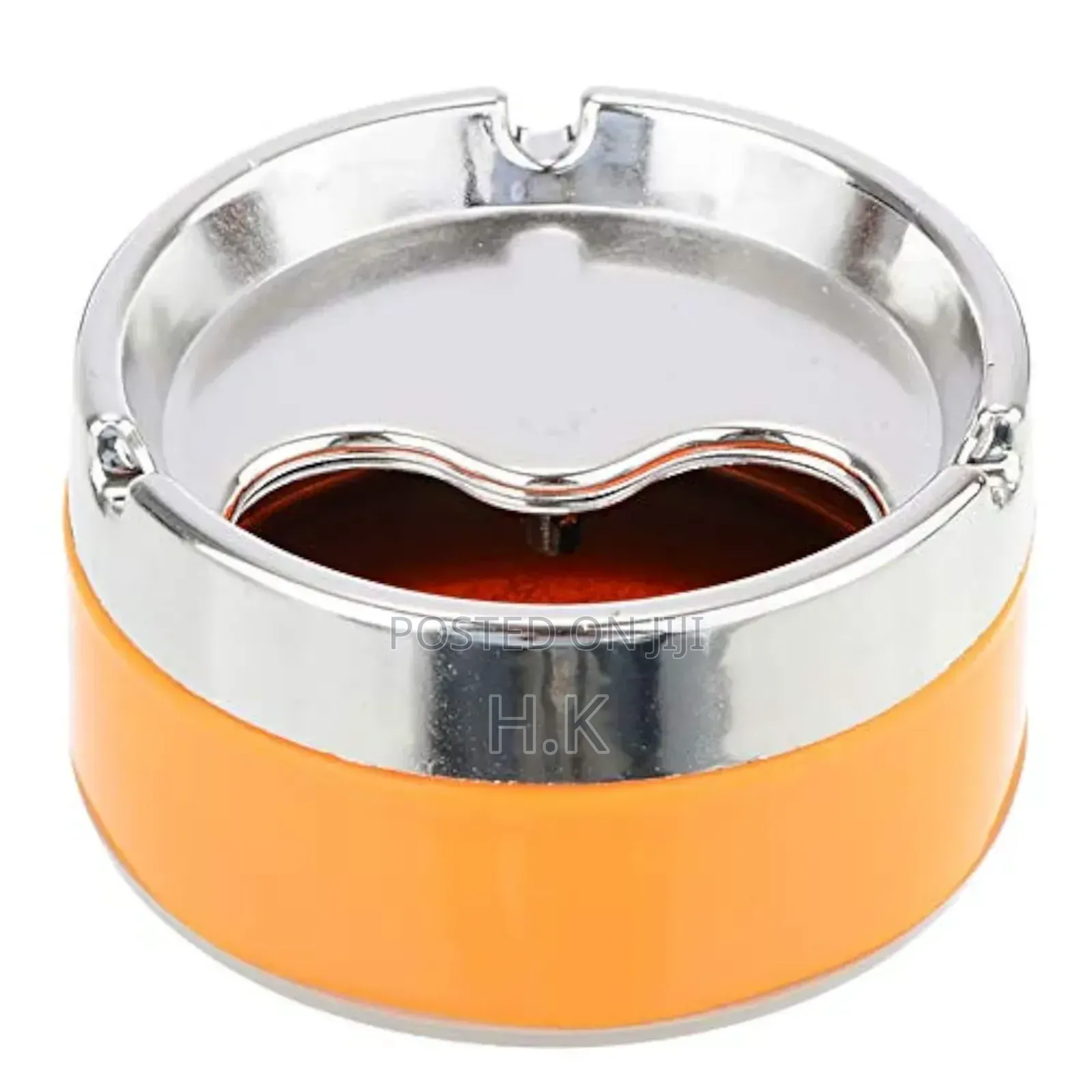 Rotating Ashtray With Lid