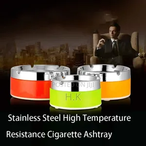Rotating Ashtray With Lid