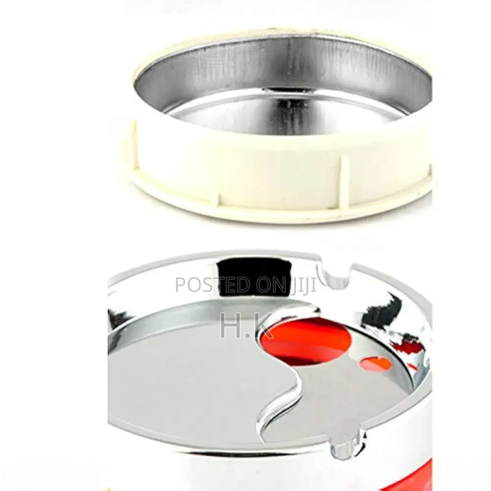 Rotating Ashtray With Lid