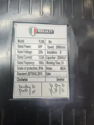 Motor Single Phase 3hp